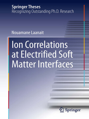 cover image of Ion Correlations at Electrified Soft Matter Interfaces